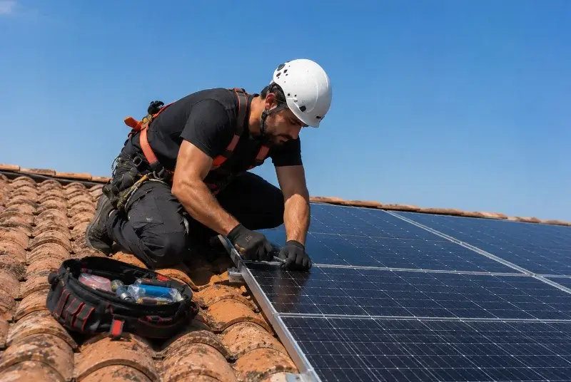 Maintenance et monitoring de panneaux solaires en Deux Sevres